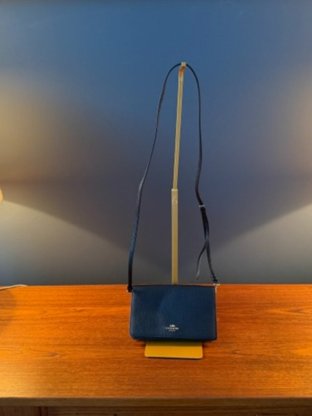 Coach Black Pebbled Leather Crossbody